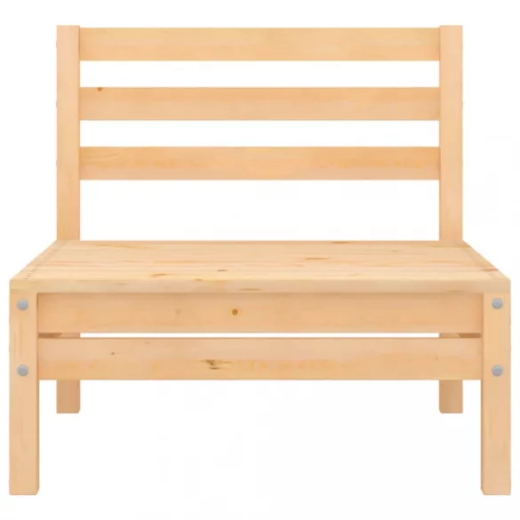 8 részes tömör fenyőfa kerti ülőgarnitúra