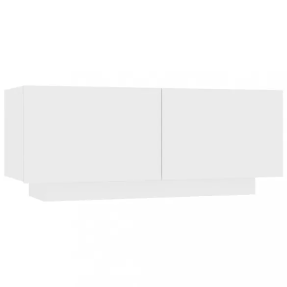 fehér forgácslap éjjeliszekrény 100 x 35 x 40 cm