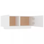 fehér forgácslap éjjeliszekrény 100 x 35 x 40 cm