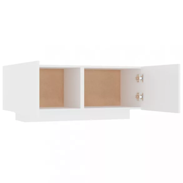 fehér forgácslap éjjeliszekrény 100 x 35 x 40 cm