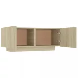 sonoma-tölgy színű forgácslap éjjeliszekrény 100 x 35 x 40 cm