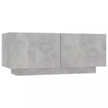 betonszürke forgácslap éjjeliszekrény 100 x 35 x 40 cm