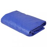 2 db kör alakú polietilén medencetakaró 540 cm 90 g/m²