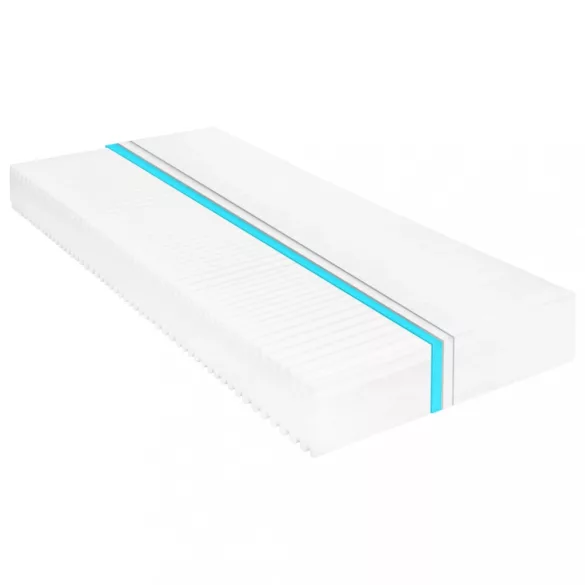 fehér tömör fenyőfa dívány matraccal 90 x 200 cm