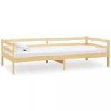 tömör fenyőfa dívány matraccal 90 x 200 cm