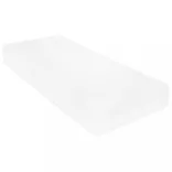 fehér tömör fenyőfa dívány matraccal 90 x 200 cm