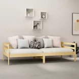 tömör fenyőfa dívány matraccal 90 x 200 cm