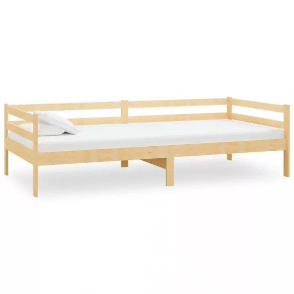 tömör fenyőfa dívány matraccal 90 x 200 cm