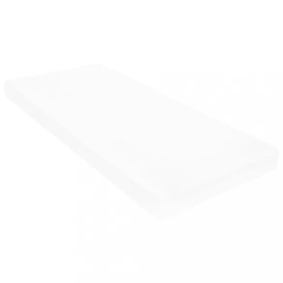 fehér tömör fenyőfa dívány matraccal 90 x 200 cm