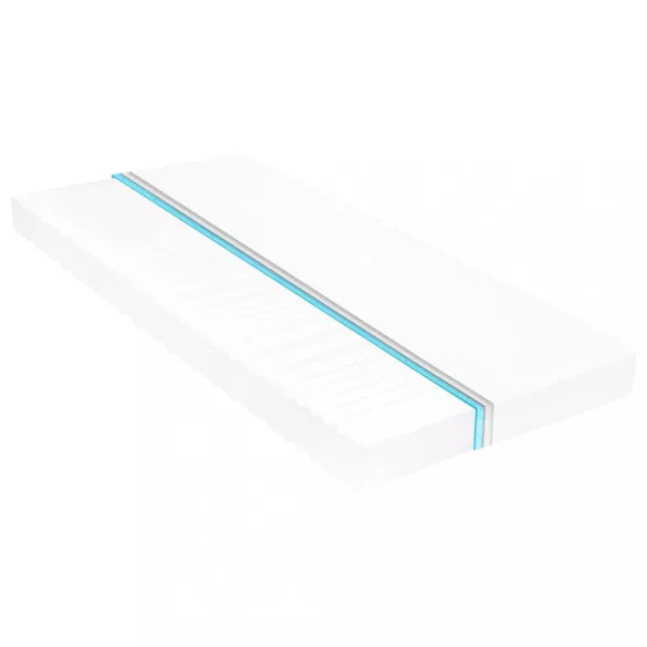 fehér tömör fenyőfa dívány matraccal 90 x 200 cm