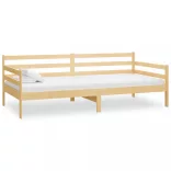 tömör fenyőfa dívány matraccal 90 x 200 cm