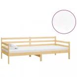 tömör fenyőfa dívány matraccal 90 x 200 cm