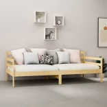 tömör fenyőfa dívány matraccal 90 x 200 cm