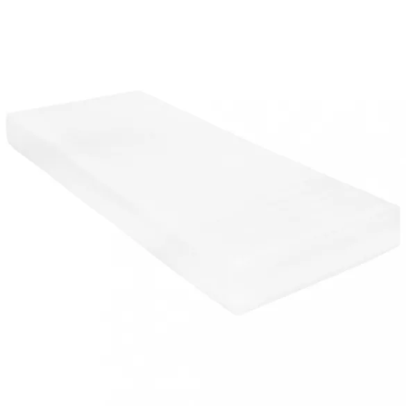 fehér tömör fenyőfa dívány matraccal 90 x 200 cm