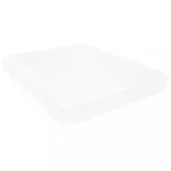 fehér tömör fenyőfa dívány matraccal 90 x 200 cm