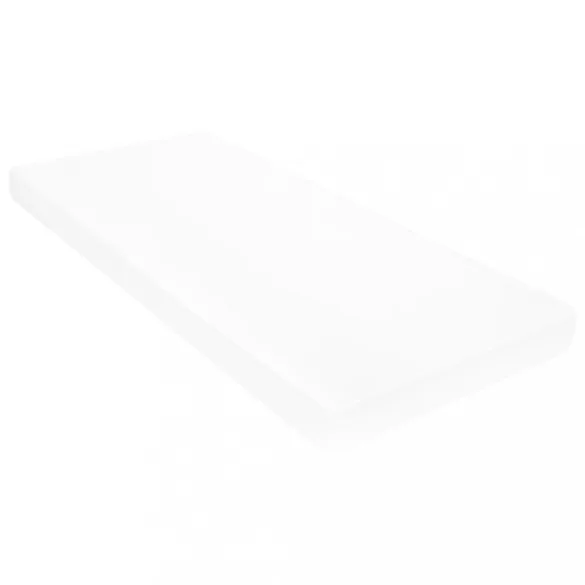 fehér tömör fenyőfa dívány matraccal 90 x 200 cm