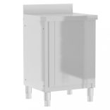 3 db rozsdamentes acél konyhaszekrény