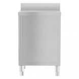 3 db rozsdamentes acél konyhaszekrény