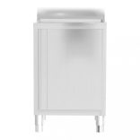 2 db rozsdamentes acél konyhaszekrény