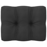 2 db tömör fenyőfa kerti sarokkanapé párnával