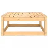 8 részes tömör fenyőfa kerti ülőgarnitúra párnákkal