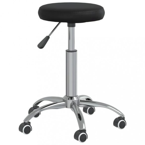 fekete műbőr masszázsszék