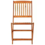 7 részes tömör akácfa kerti étkezőgarnitúra