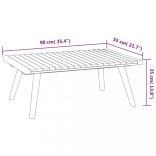 9 részes tömör akácfa kerti ülőgarnitúra párnákkal