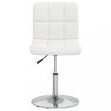 fehér műbőr étkezőszék