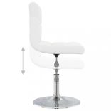 fehér műbőr étkezőszék