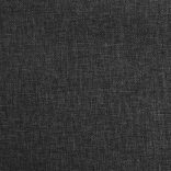 6 db fekete szövet forgó étkezőszék