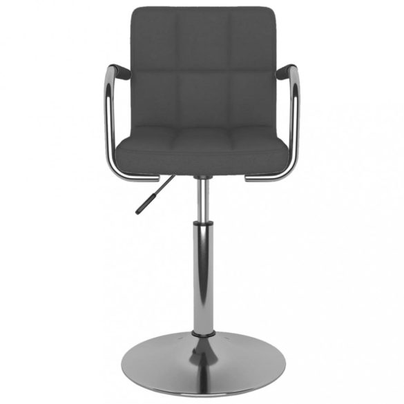 sötétszürke szövet étkezőszék