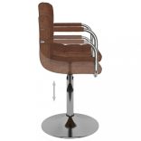 barna szövet étkezőszék