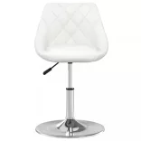 fehér műbőr bárszék