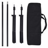 fotóstúdió-felszerelés lámpákkal, háttérrel és reflektorral