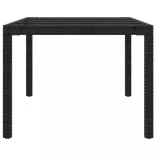 11 részes fekete és szürke kültéri étkezőgarnitúra párnákkal