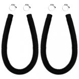 2 db ívelt napelemes medencefűtő panel 72,5 x 46 cm