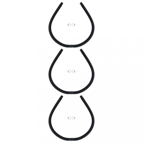 3 db ívelt napelemes medencefűtő panel 110 x 65 cm