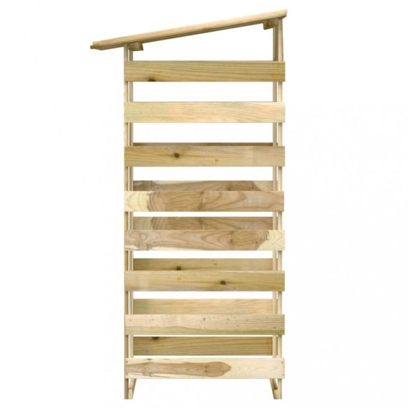 3 db impregnált fenyőfa pergola tetővel 100 x 90 x 200 cm