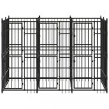 acél kültéri kutyakennel 5,53 m²