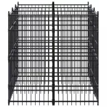 acél kültéri kutyakennel 5,53 m²