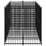 acél kültéri kutyakennel 9,22 m²