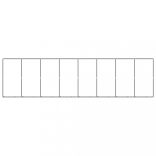 acél kültéri kutyakennel 14,75 m²