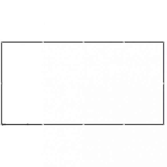 acél kültéri kutyakennel 7,37 m²