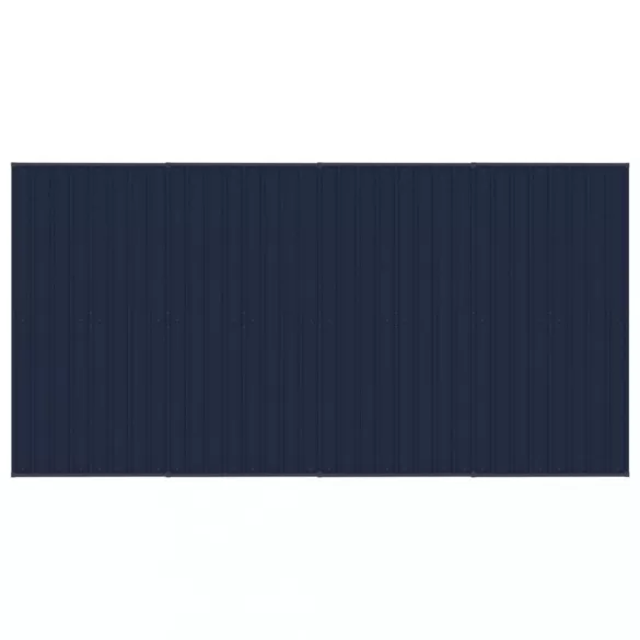 acél kültéri kutyakennel tetővel 7,37 m²