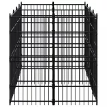 acél kültéri kutyakennel 11,06 m²