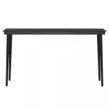 7 részes szürke és fekete kerti étkezőgarnitúra párnákkal