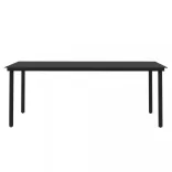 9 részes barna kerti étkezőgarnitúra párnákkal