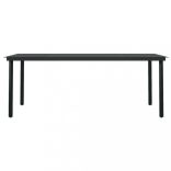 9 részes polyrattan és üveg kerti étkezőgarnitúra párnákkal