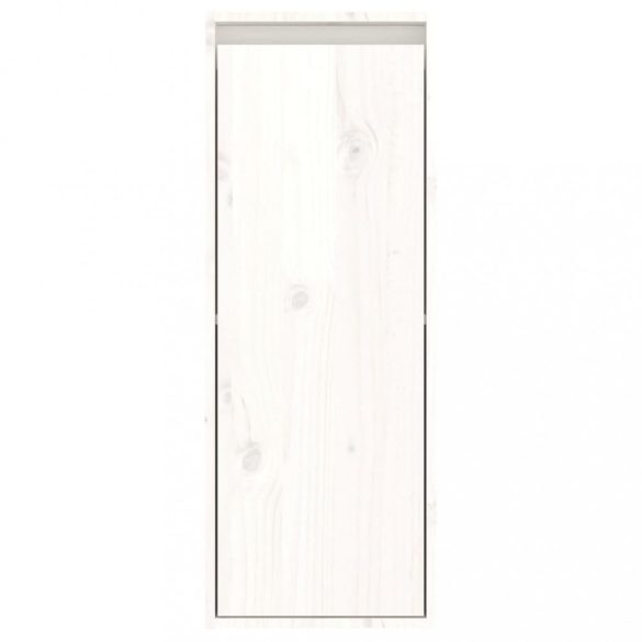 2 darab fehér tömör fenyőfa TV-szekrény